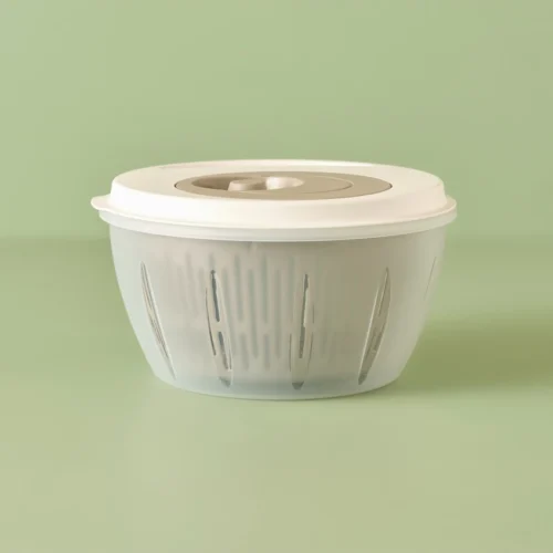 Salata Kurutucu - Bej - (25,6X25,6X14,2 Cm)