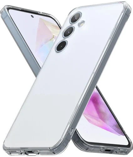 Samsung Galaxy A16 Kılıf Şeffaf Kamera Korumalı Renksiz Esnek Silikon Kapak Kilif
