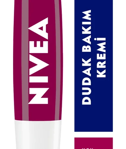 Nivea Böğürtlen Dudak Bakım Kremi ve Dudak Parlatıcısı 4,8gr