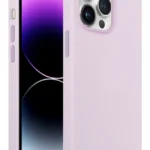 iPhone 14 Pro Max Rubber Fit Kılıf Lily - Lila