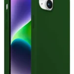 iPhone 14 Plus Rubber Fit Kılıf Dark Green - Koyu Yeşil